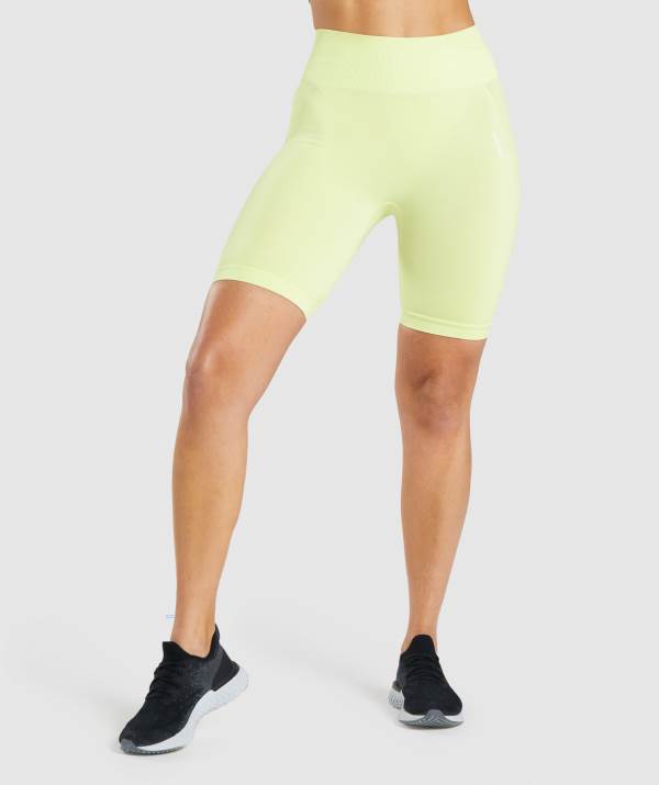 Damske Šortky Gymshark Flex Cycling Svetlo Zelene | EH7852104